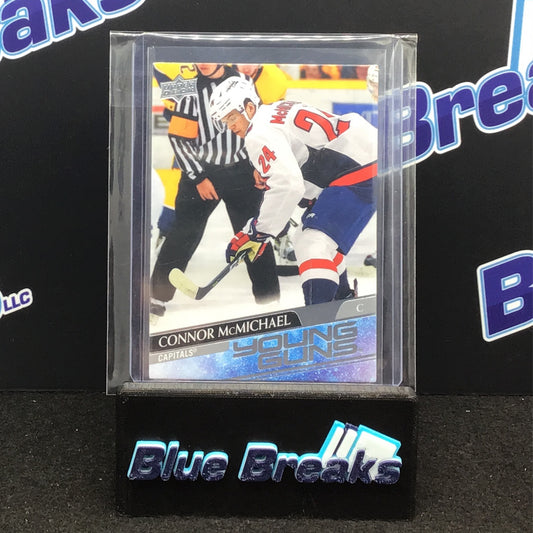 2020 Upper Deck - Series One - Connor McMichael - Young Guns - #234 - Washington Capitals