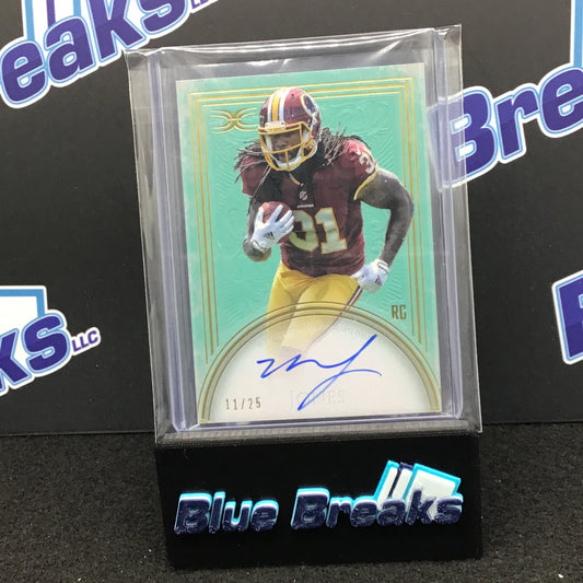 2015 Topps - Matt Jones - Definitive - Washington Commanders / Redskins - 11/25