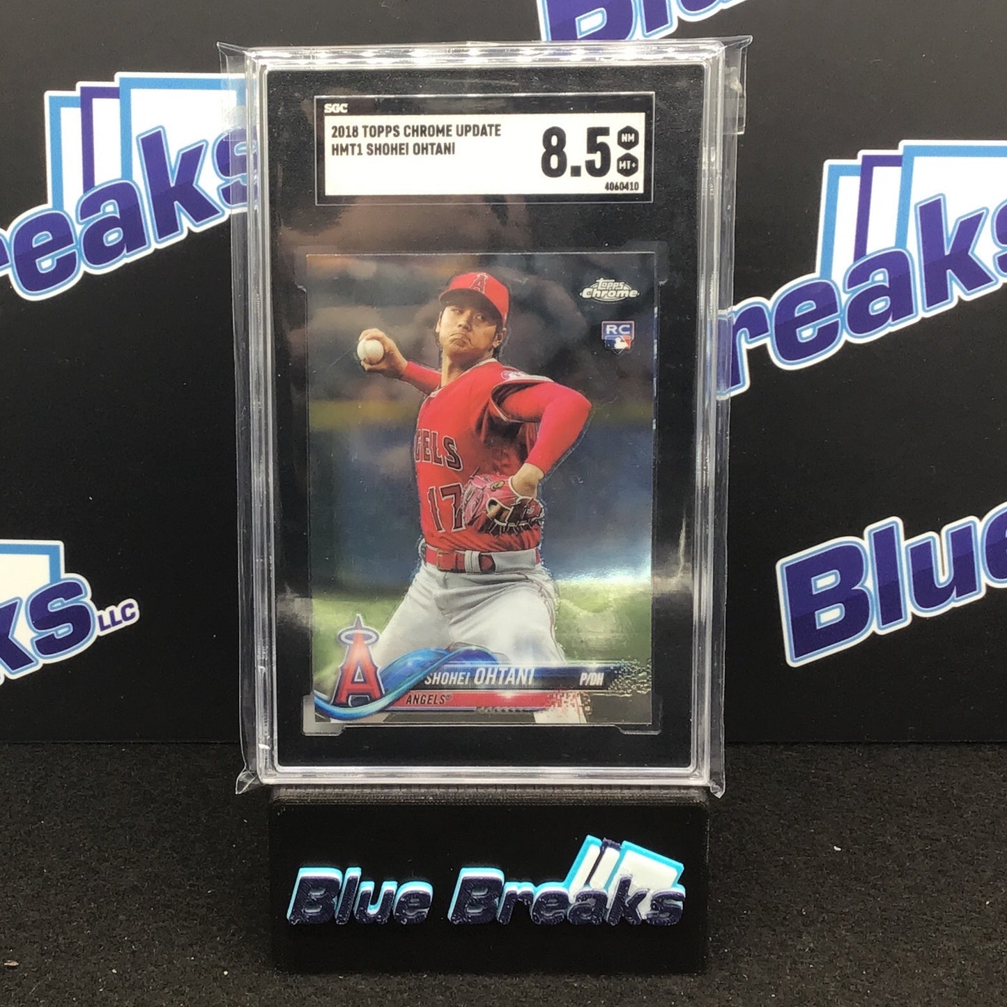 2018 Topps Chrome Update Shohei Ohtani #HMT1 SGC 8.5 Angels