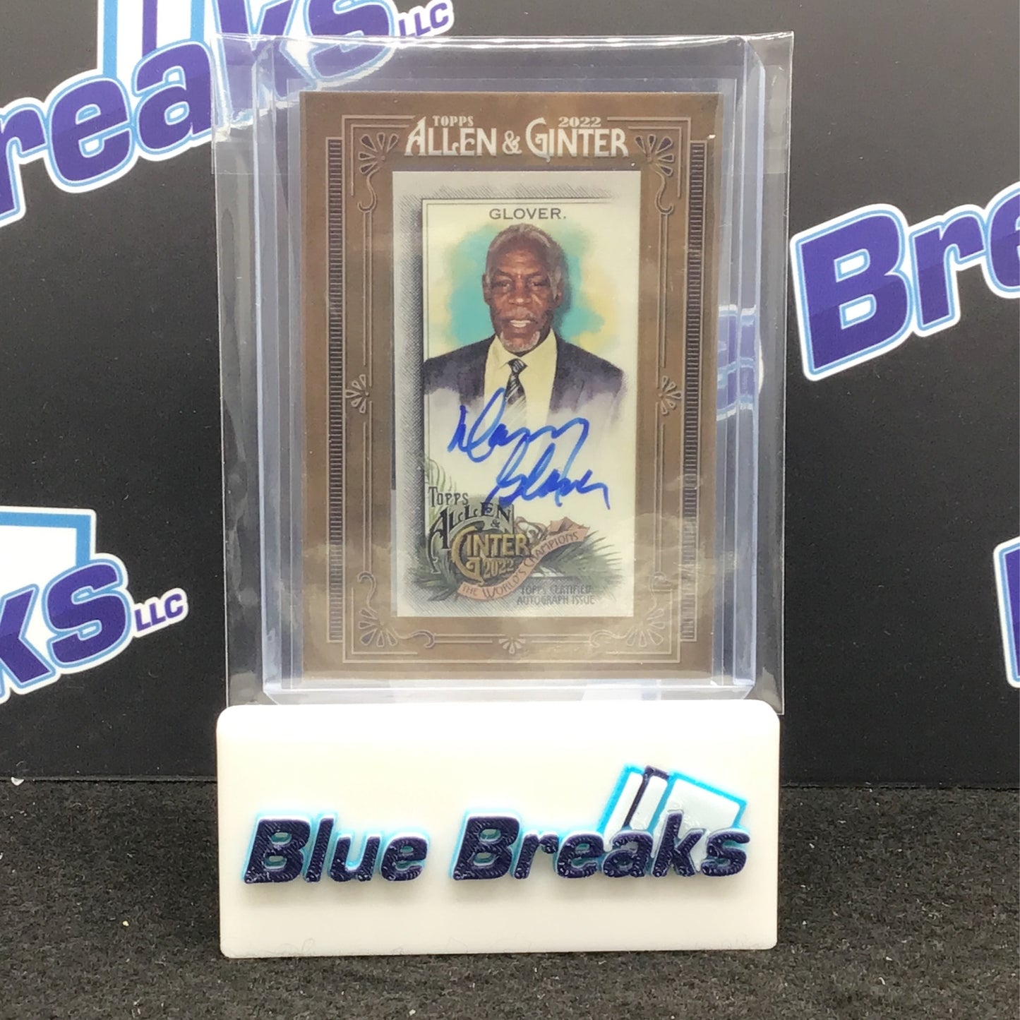 2022 - Topps Allen & Ginter - Danny Glover - Mini Framed Auto