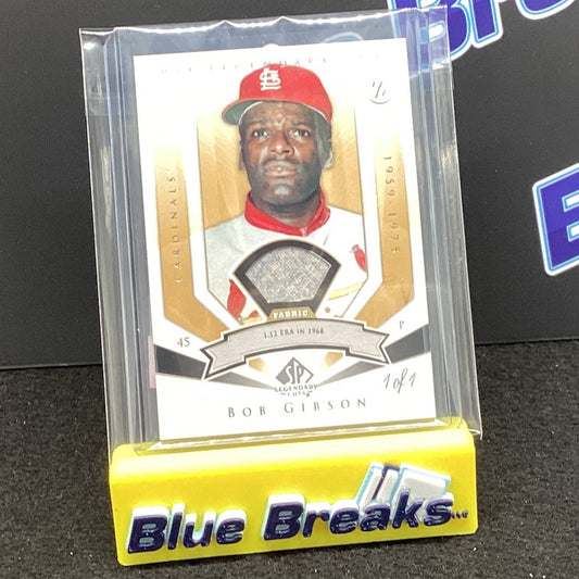 2004 Legendary Cuts - Bob Gibson 1/1