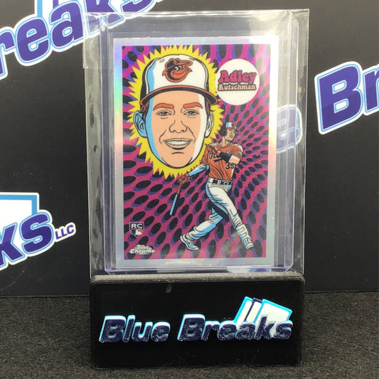 2023 Topps Chrome - Adley Rutschman - Ultra Violet - Case Hit - UV-14 - Baltimore Orioles