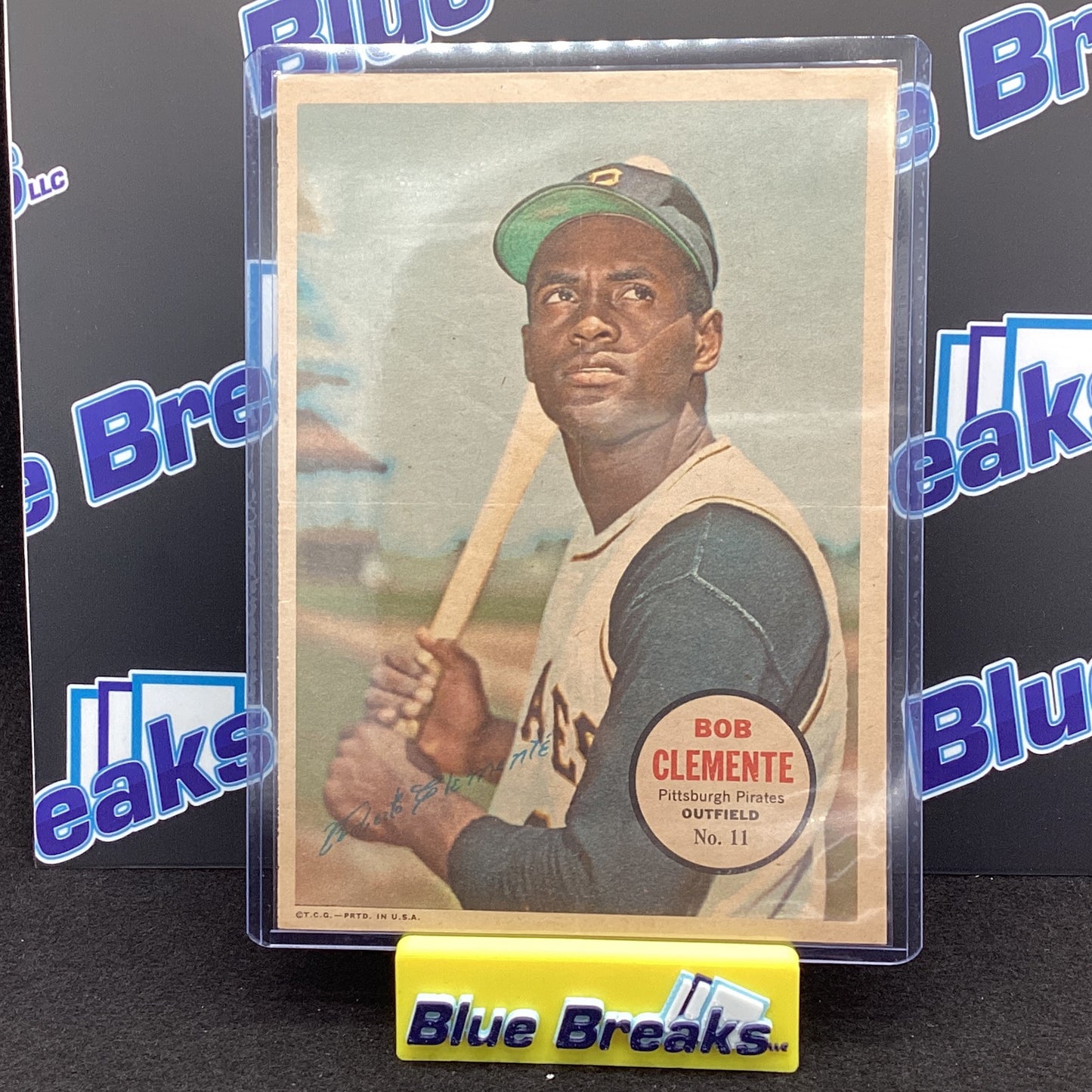 1967 Topps Pin-Up Bob Clemente #11