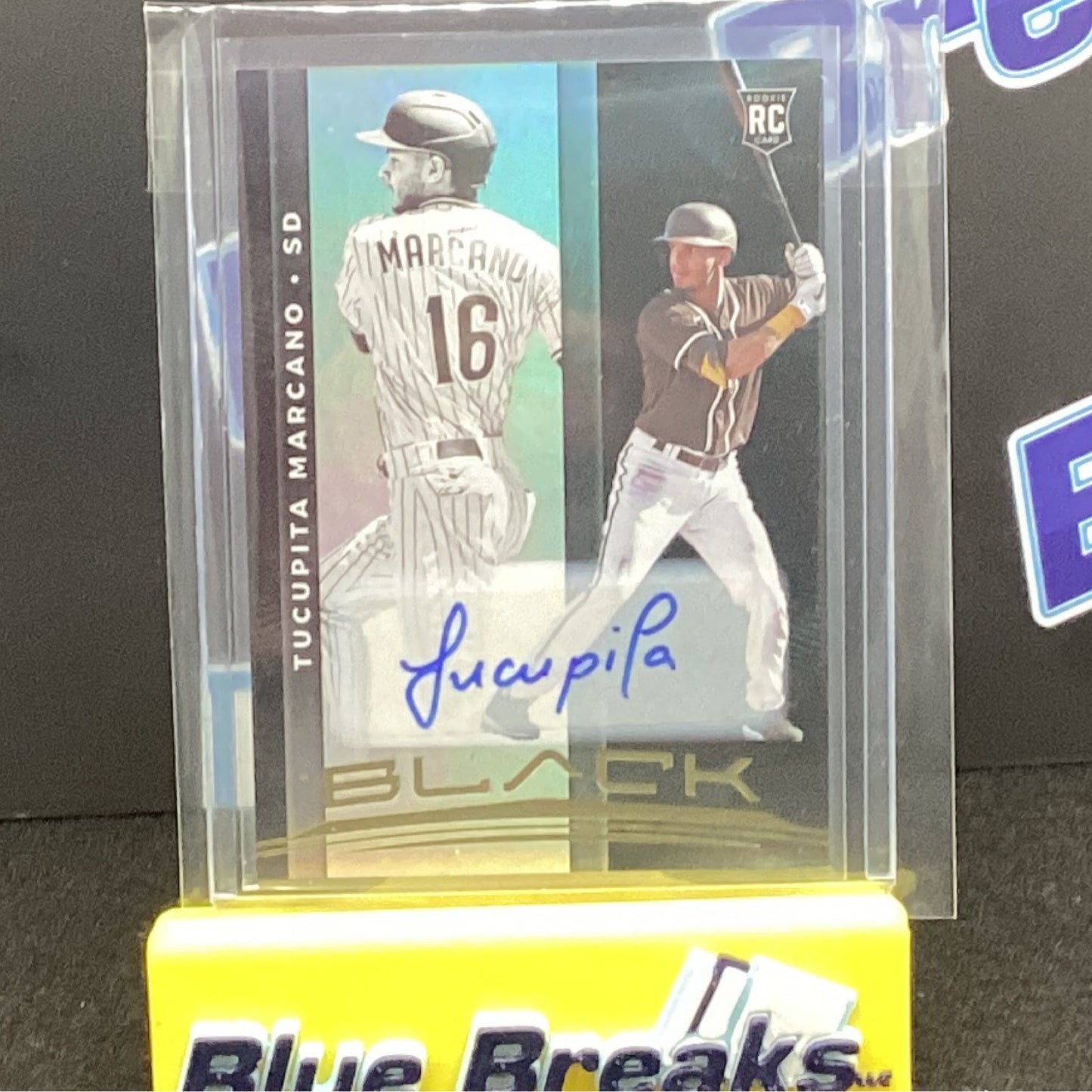 2021 Chronicles Black - Tucupita Marcano #8 Autograph