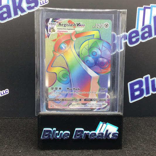 Pokémon Vivid Voltage Aegislash rainbow rare