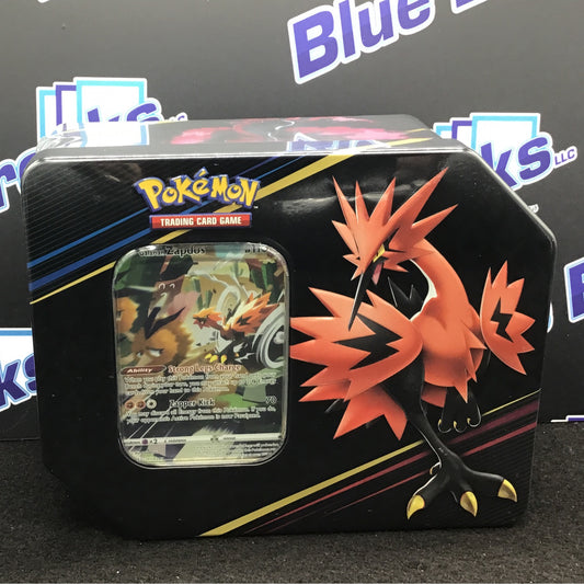 Pokémon Galarian Zapdos Heroes Tin