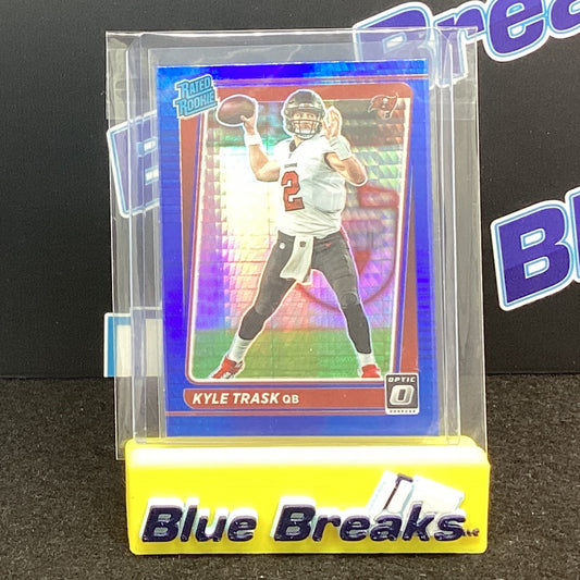 2021 Panini Donruss Optic - Kyle Trask #209 Blue Hyper