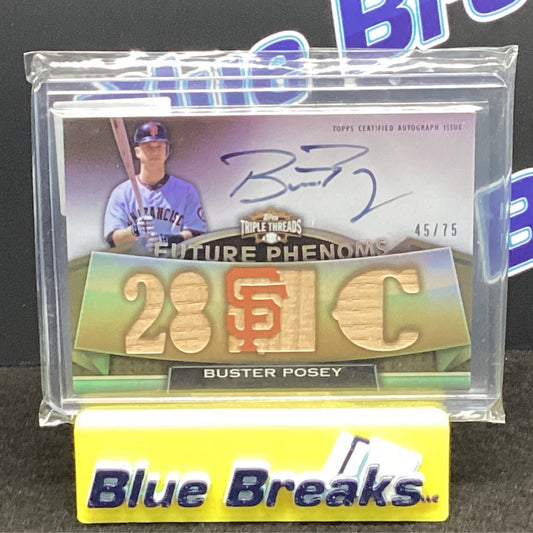 2011 Triple Threads Future Phenoms - Buster Posey 45/75
