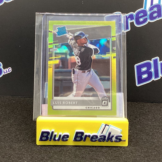 2020 Donruss Optic - Luis Robert Rated Rookie - Lime Green