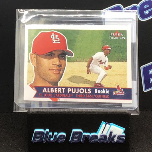 2001 Fleer Traidtion Albert Pujols