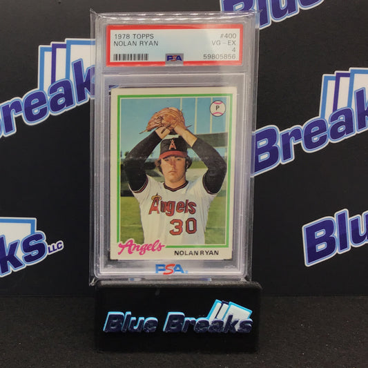1978 Topps - Nolan Ryan - #400 - PSA 4 - Los Angeles Angels