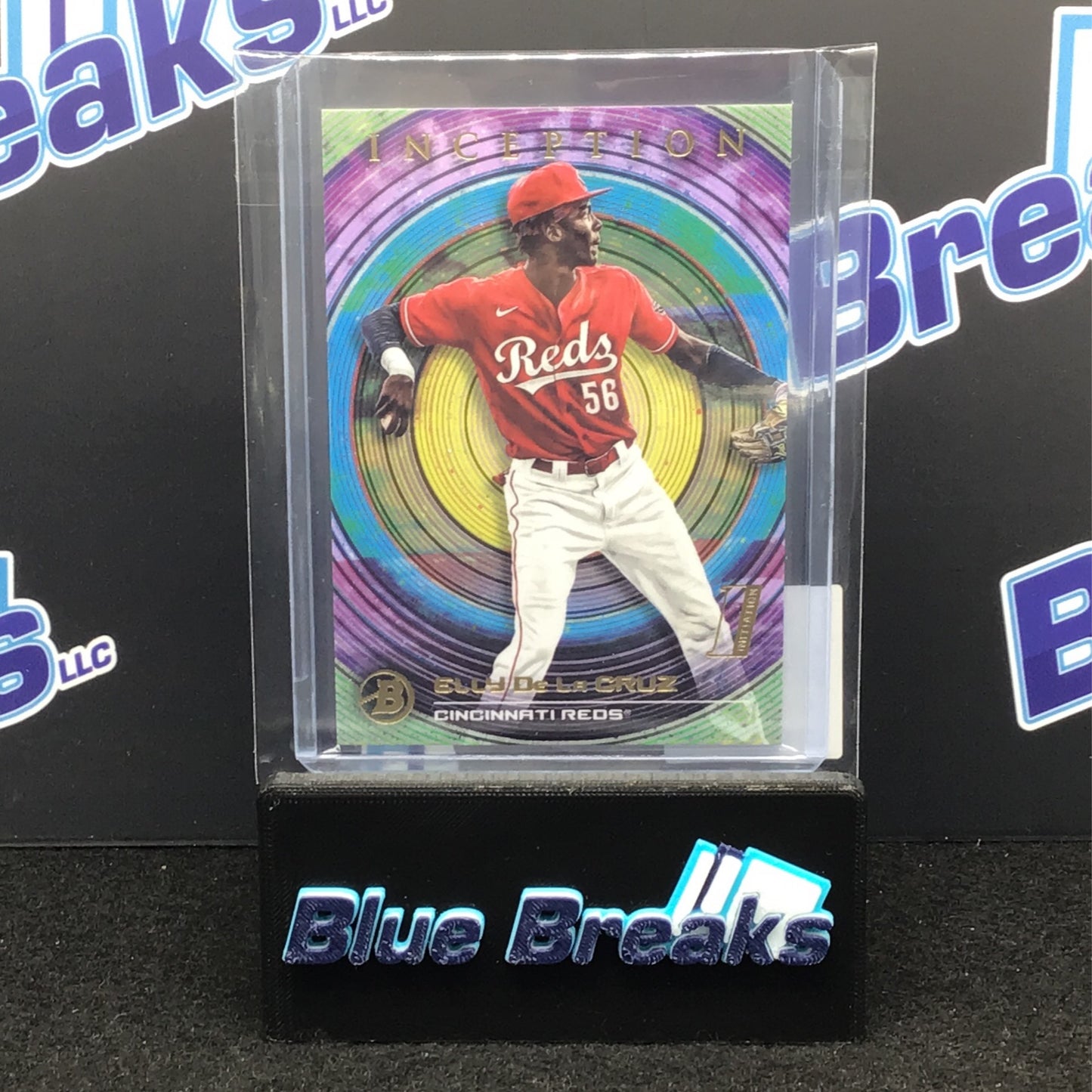 2022 Bowman Inception Elly De La Cruz #100 Reds