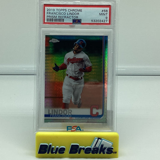 2019 Chrome - Francisco Lindor Mt 9