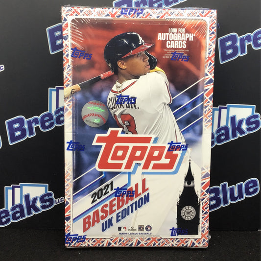 2021 Topps UK Edition Baseball Hobby