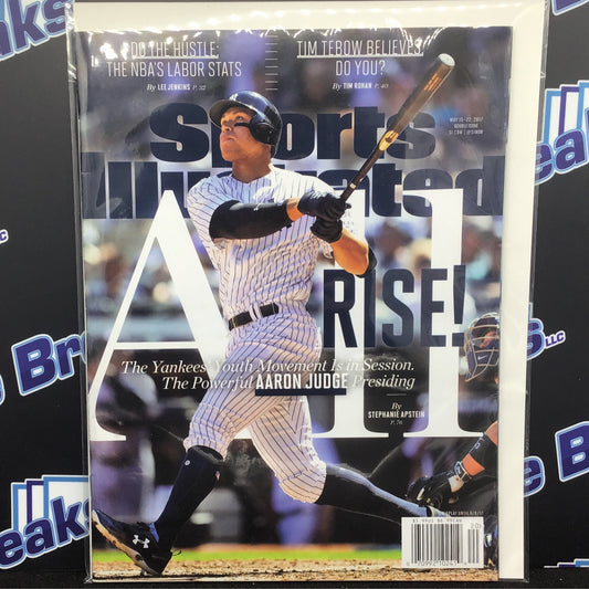 05/15/2017 Sports Illustrated Aaron Judge First no label