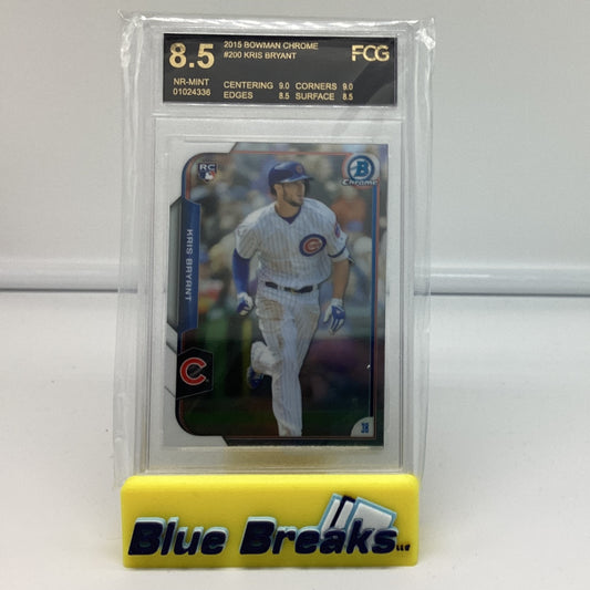 2015 Bowman Chrome - Kris Bryant NM 8.5