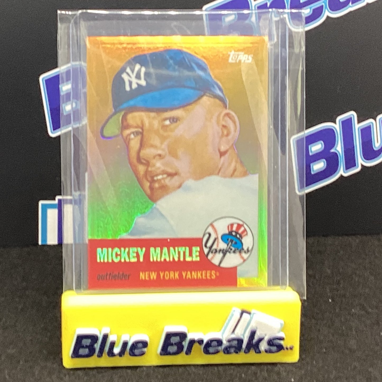 1996 Mantle Reprint #9 Refractor