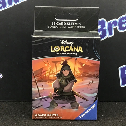 Disney Lorcana Mulan Card Sleeves