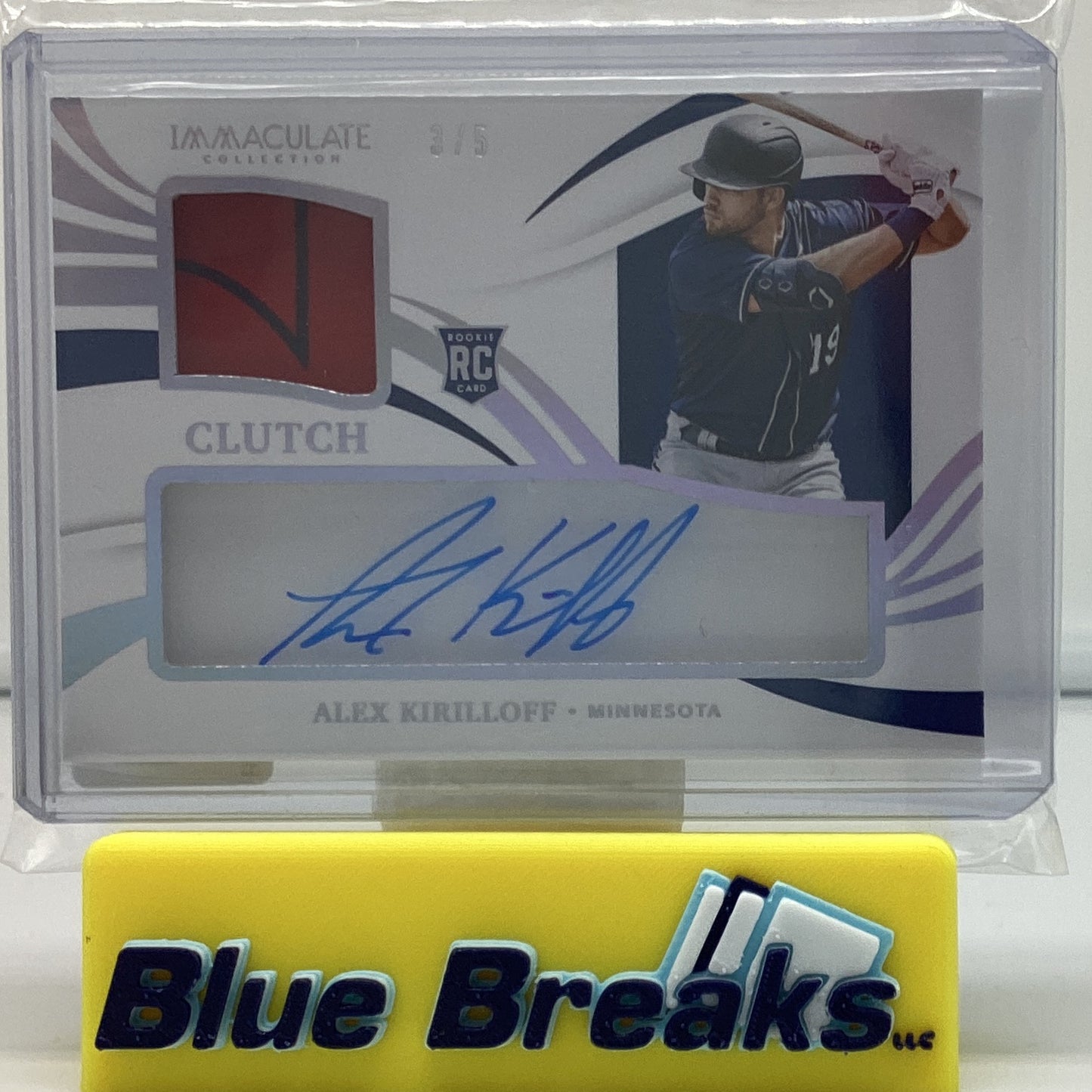 2021 Immaculate - Alex Kirilloff 3/5
