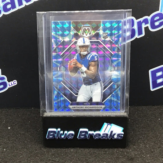 2023 Panini Mosaic blue reactive Anthony Richardson #282 Colts