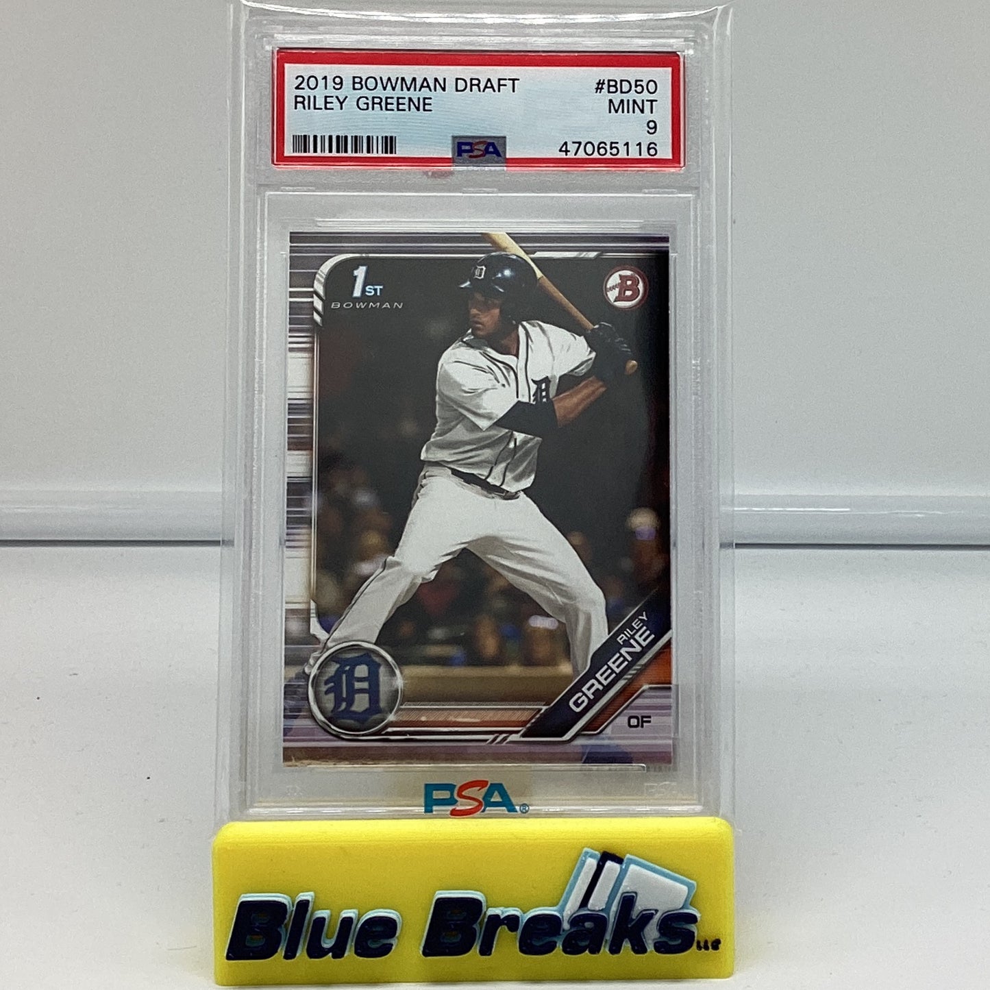 2019 Bowman Draft - Riley Greene Mt 9