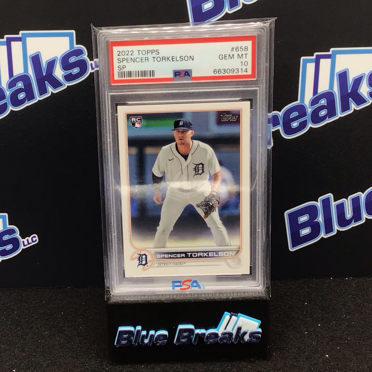 2022 Topps SP Spencer Torkelson #658 PSA 10 TIgers