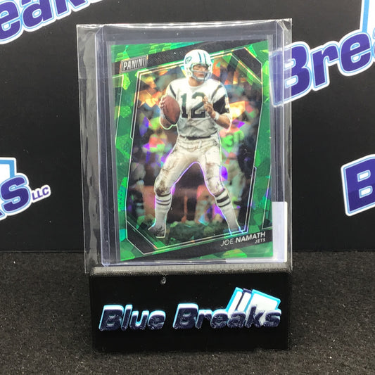2023 Panini The National Green Joe Namath 85/99 #13 Jets