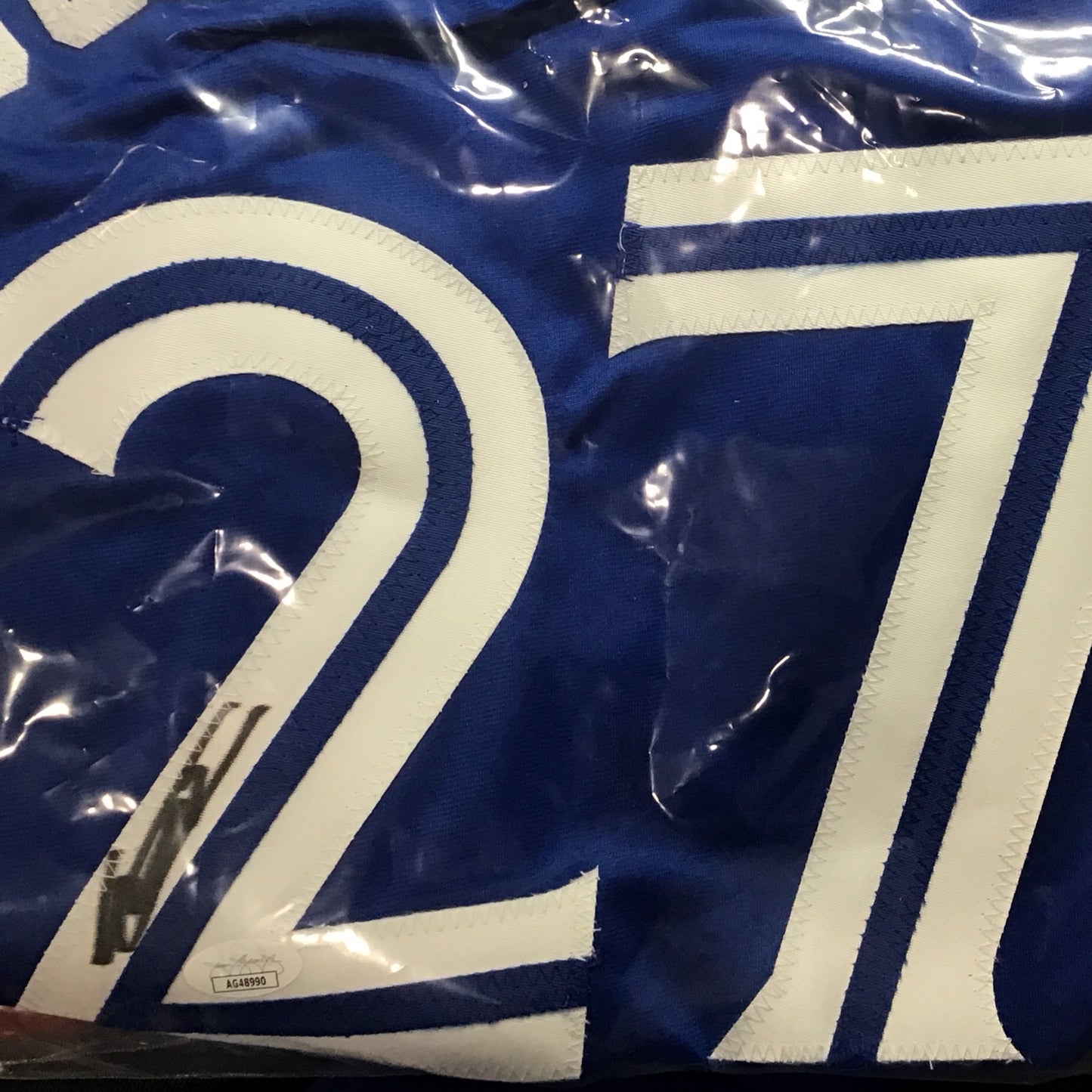 Vladimir Guerrero Jr jersey auto JSA