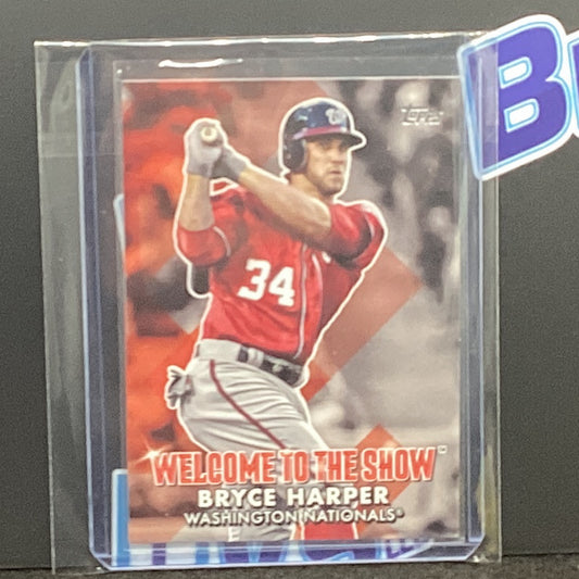 2022 Topps Welcome to the Show Bryce Harper WTTS-48