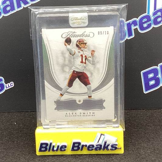 2018 Panini Flawless Alex Smith 09/10 37