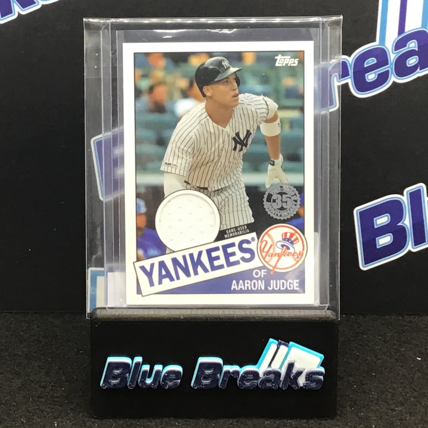 2020 Topps Series One 1985 relic Aaron Judge #85R-AJ Yankees