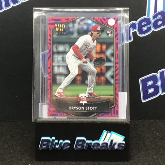 2022 Topps Transcendent Baseball VIP Party Bryson Stott 1/1 #110 Phillies