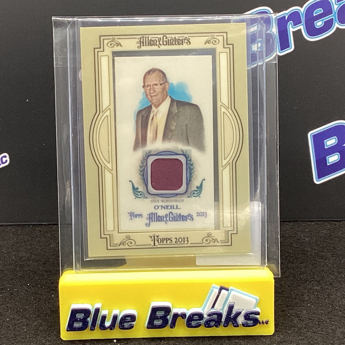 2013 Allen & Ginter Ed O'Neill relic #NBR-EON