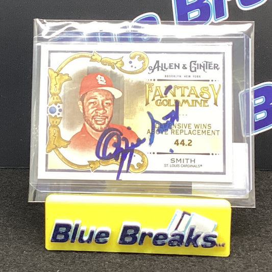 2018 Allen & Ginter - Ozzie Smith in Person Auto