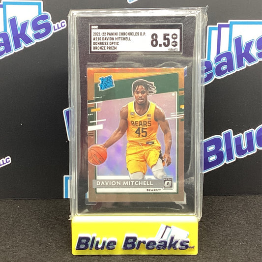 2021-22 Chronicles - Davion Mitchell Optic Bronze SGC 8.5