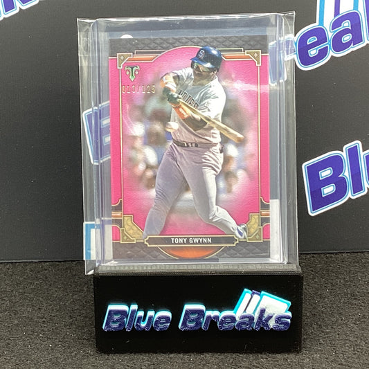 2022 Topps Triple Threads Tony Gwynn 013/125 #82 Padres