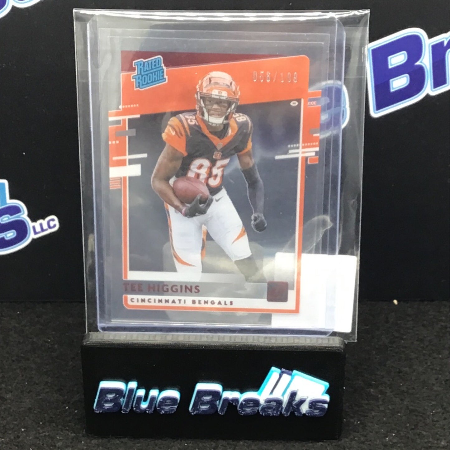 2020 Panini Chronicles Donruss Rated Rookie Tee Higgins 056/199 #RR-TH Bengals