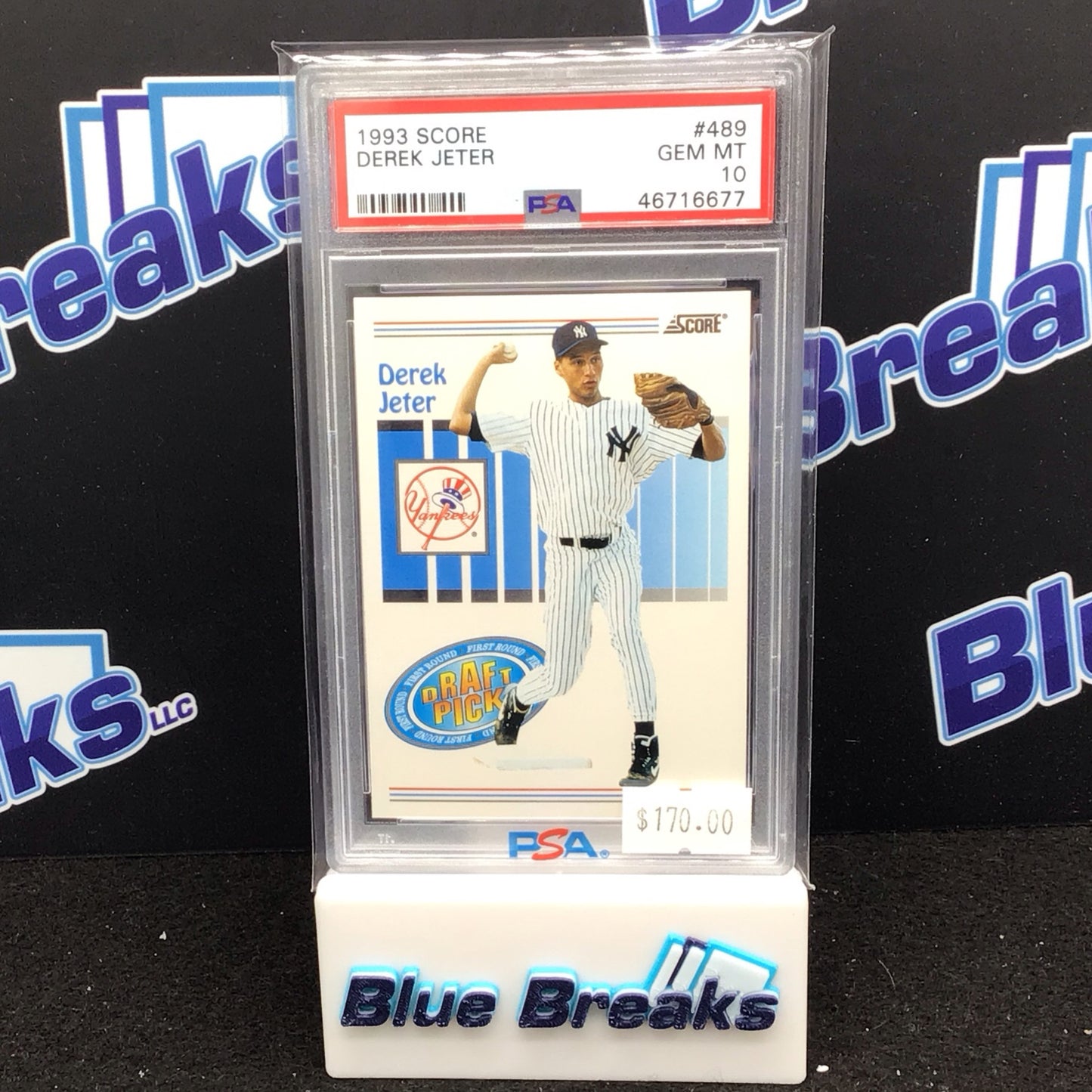 1993 Score Derek Jeter #489 PSA 10 Yankees