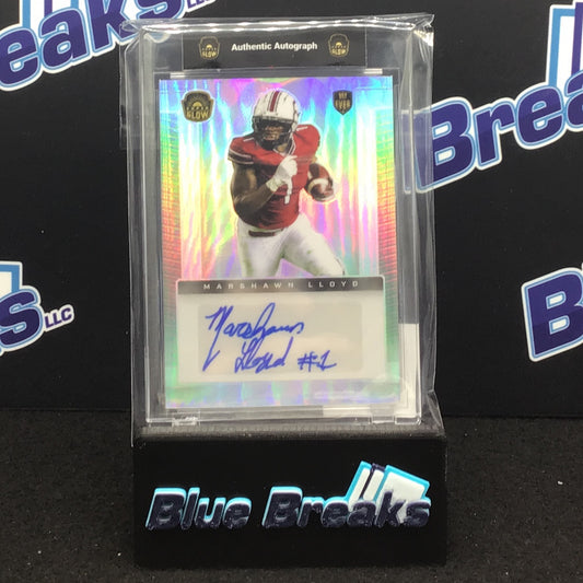 2021 Super Glow Marshawn Lloyd auto 053/175 #AU-ML