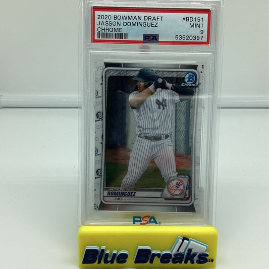 2020 Bowman Draft - Jasson Dominguez Mt 9