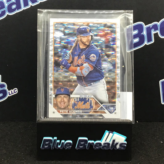 2023 Topps Series One Silver Foilboard Pete Alonso #20 Mets