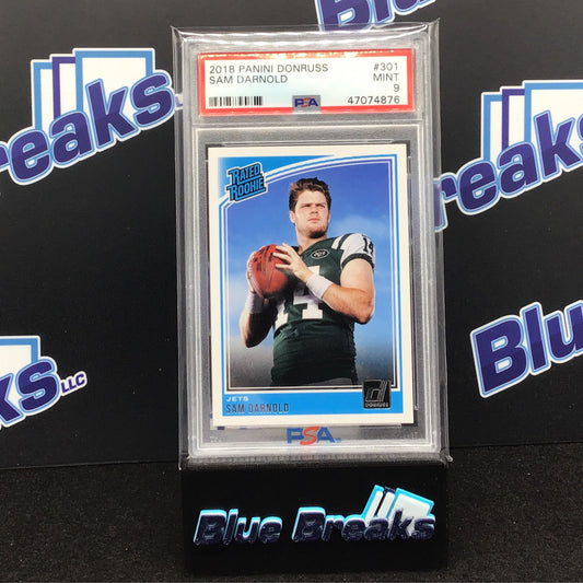 2018 Panini Dornuss - Sam Darnold - New York Jets - PSA 9 - #301