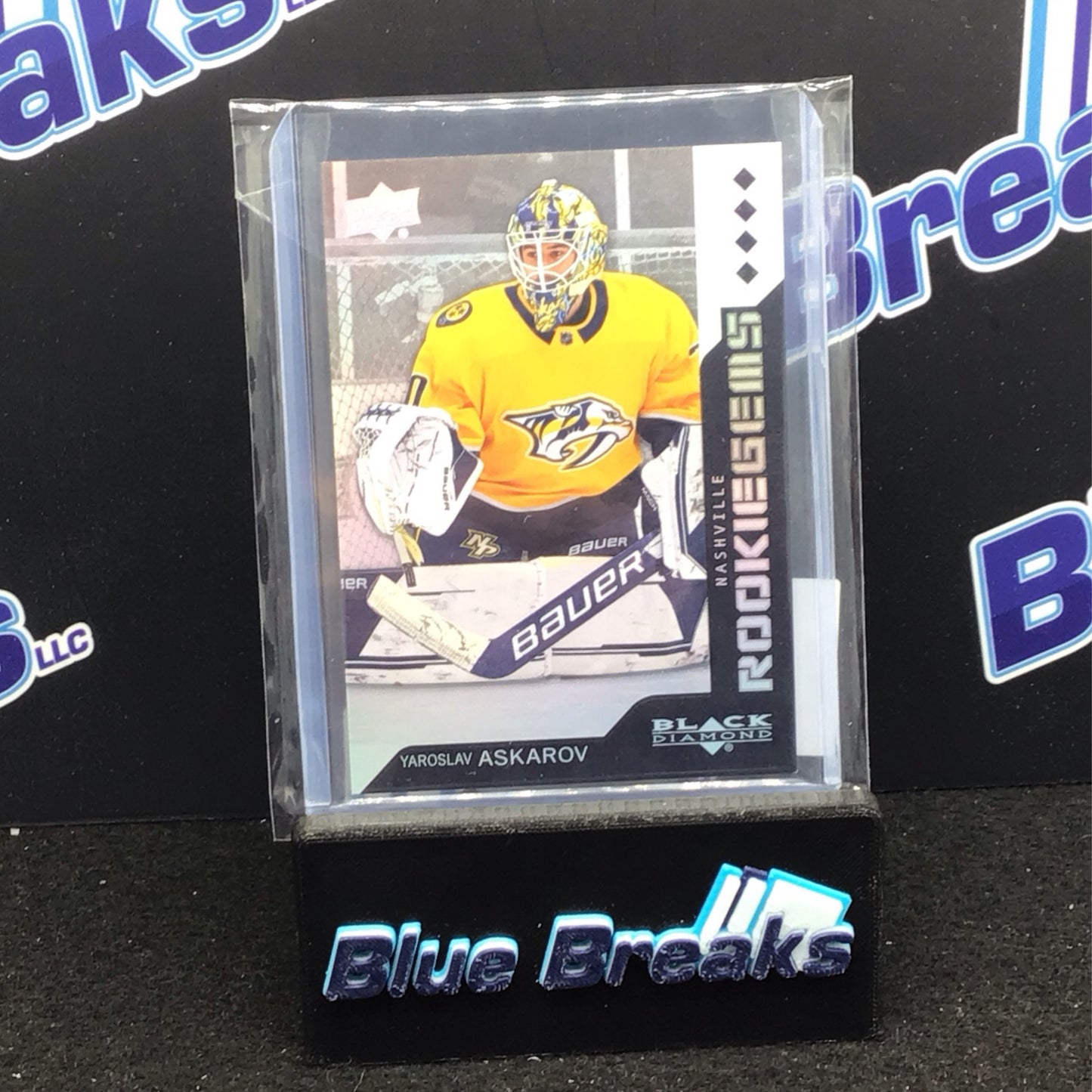 2023-24 Upper Deck Black Diamond  Rookie Gems Yaroslav Askarov 79/99 #RRG-YA - Nashville Predators