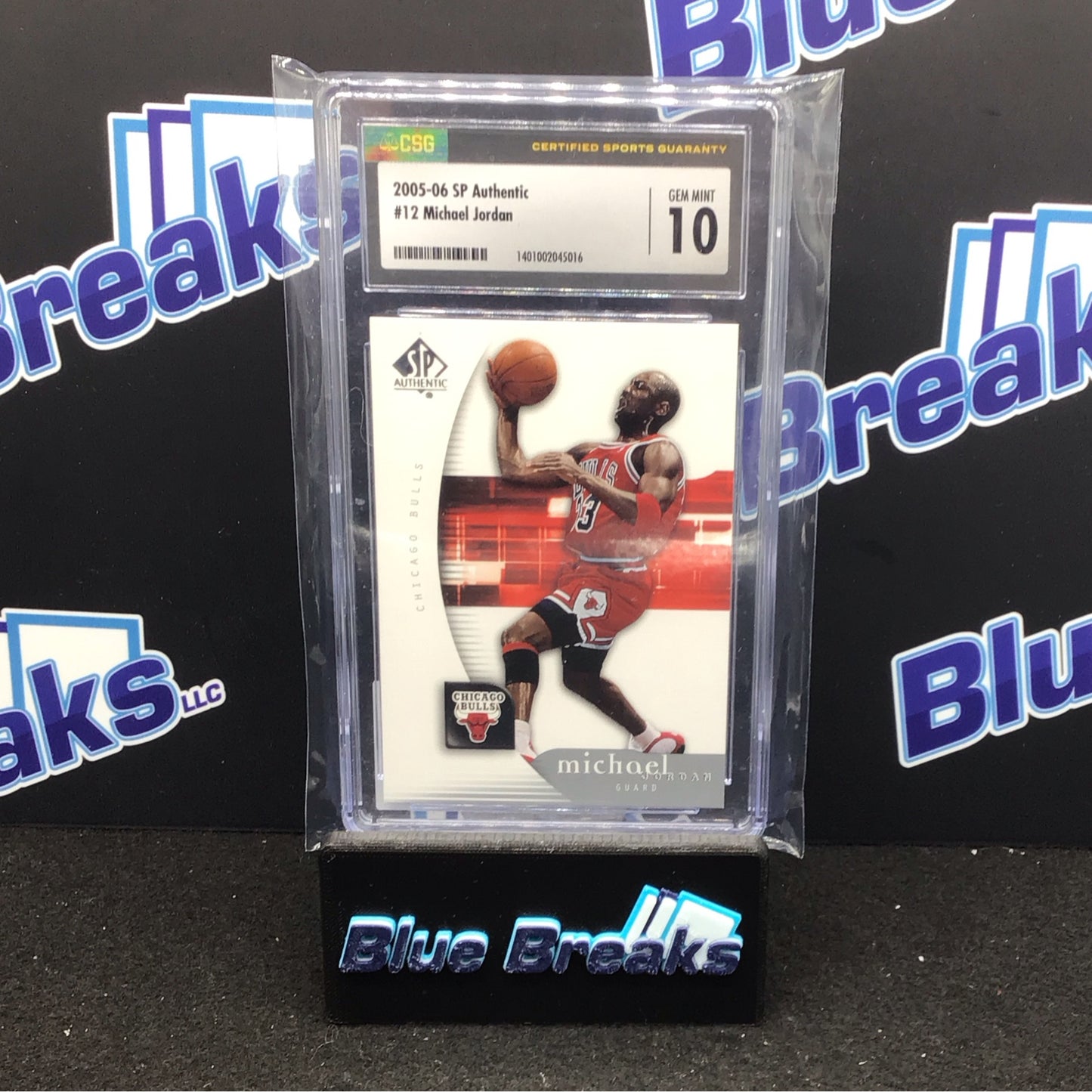 2005-06 SP Authentic Michael Jordan #12 Bulls CSG 10
