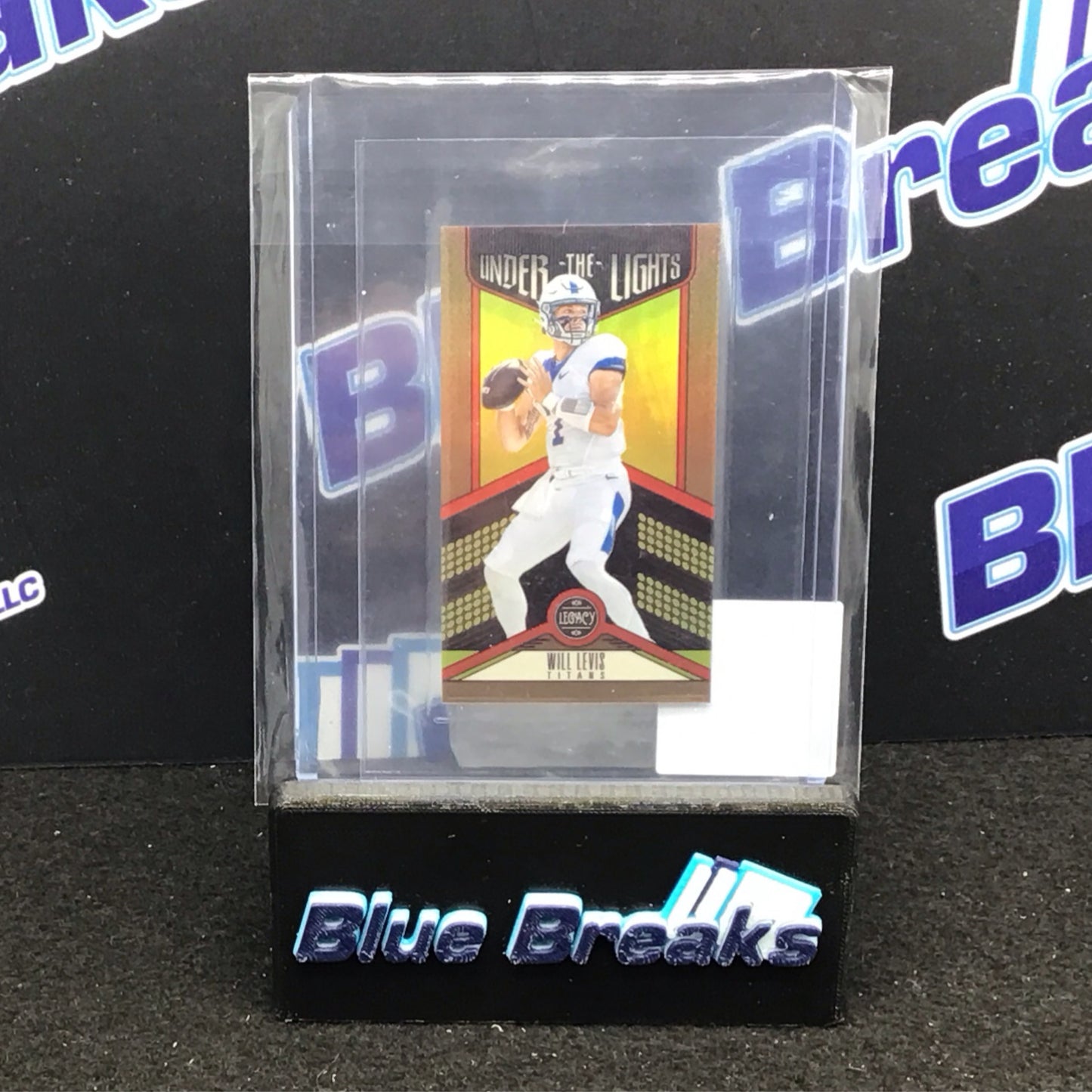 2023 Panini Legacy Under The Lights Mini Will Levis 03/75 #UL-WLE - Tennessee Titans