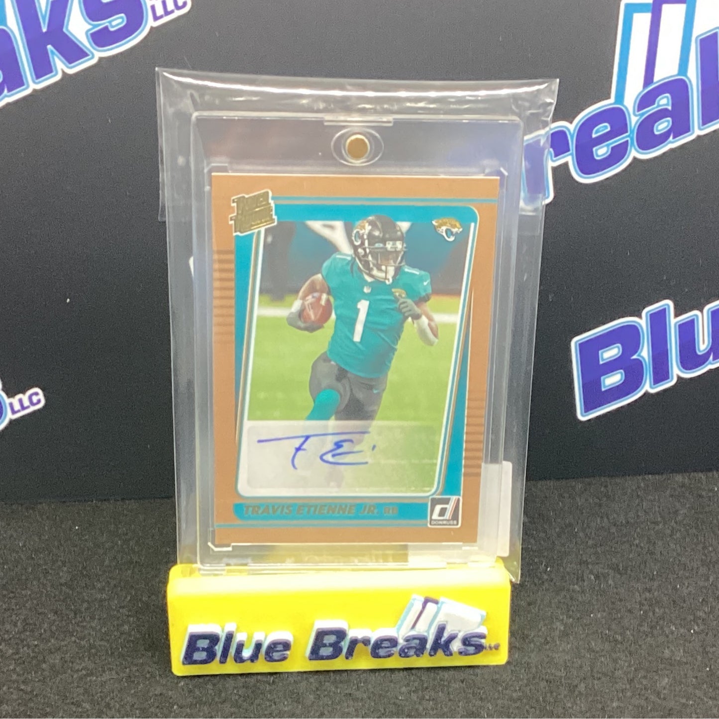 2021 Panini Donruss Bronze Travis Etienne Jr auto