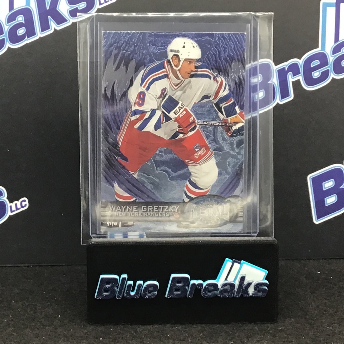 1997 - Fleer - Skybox - Wayne Gretzky - New York Rangers - #96