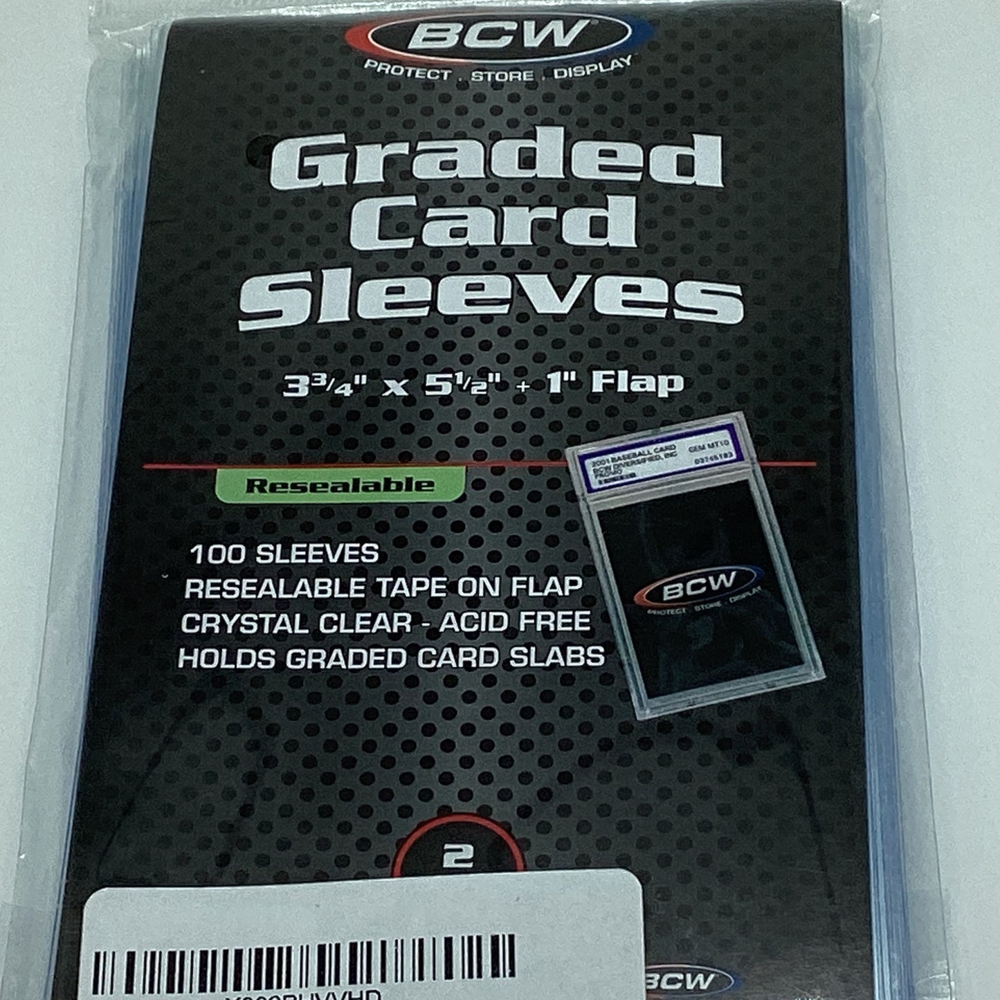 BCW Graded Card Sleeves