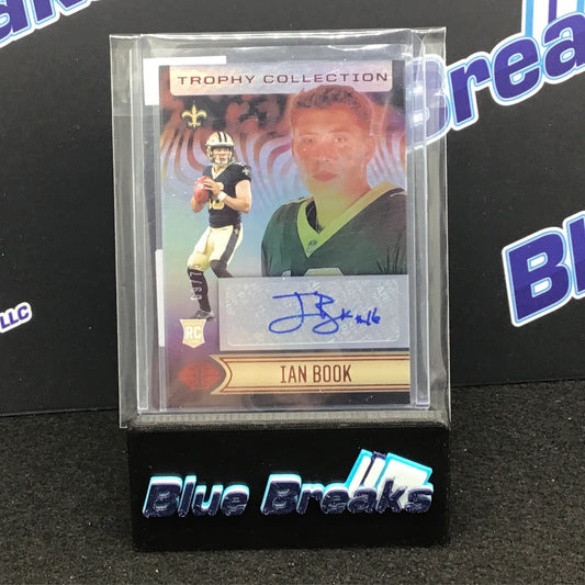 2021 Panini Illusions Trophy Collection Ian Book 69/75 RC #85 Saints