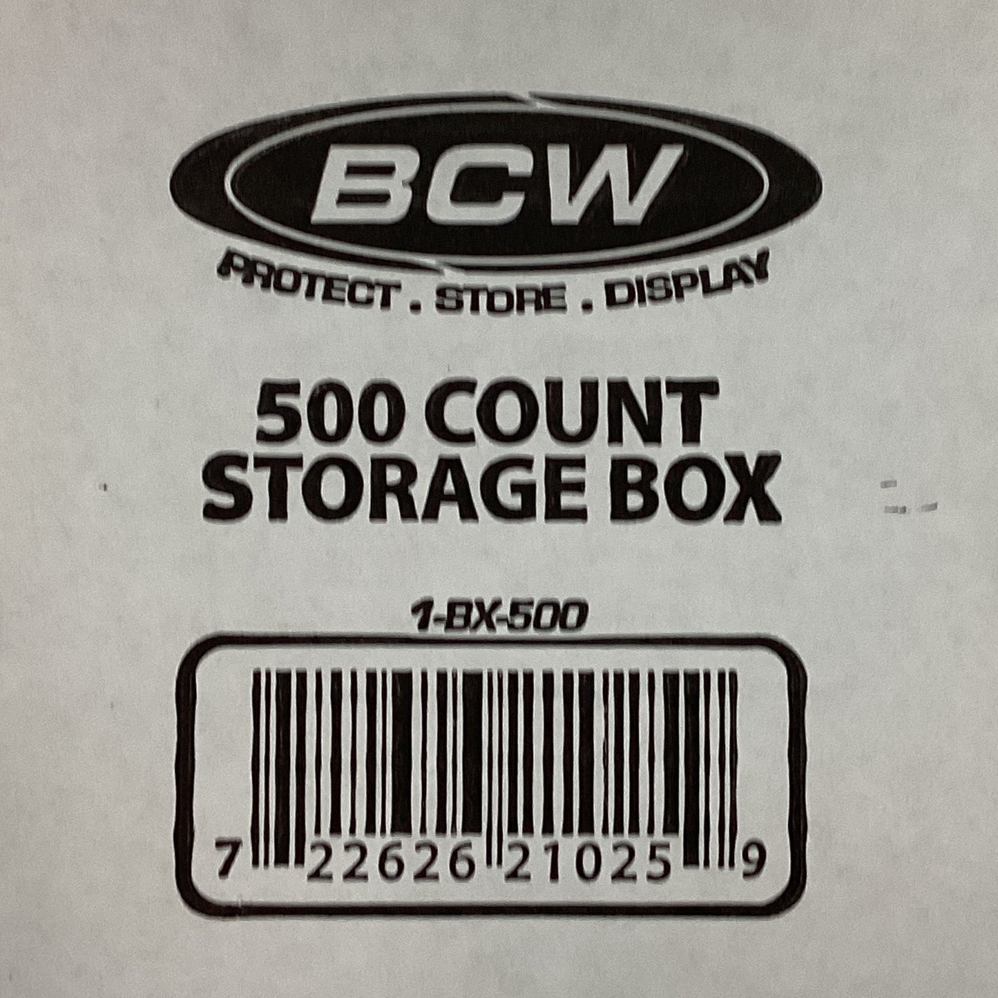500 Count Storage Box